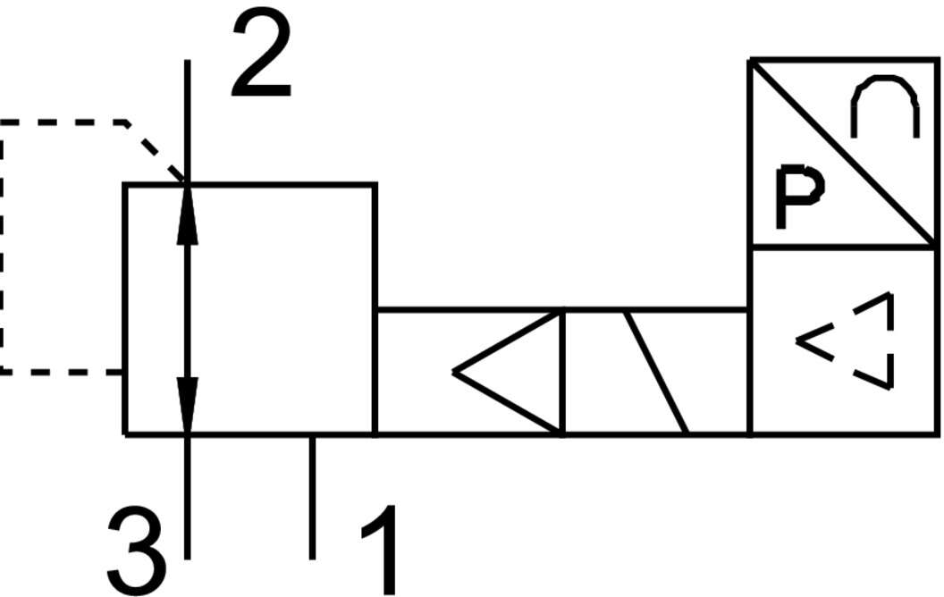 Изображение товара Пропорциональный регулятор давления Festo MPPE-3-1/4-6-010-B